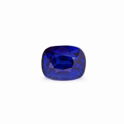 ياقوت أزرق, 2.08 ct · أزرق · وسادة