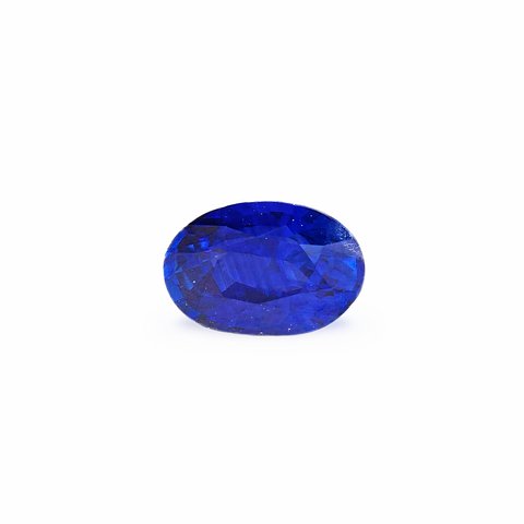 Deep Royal Blue Sapphire, 1.21 ct · Oval