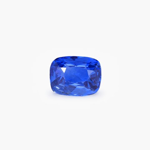 蓝宝石, 1.01 ct · 矢车菊蓝 · 垫形