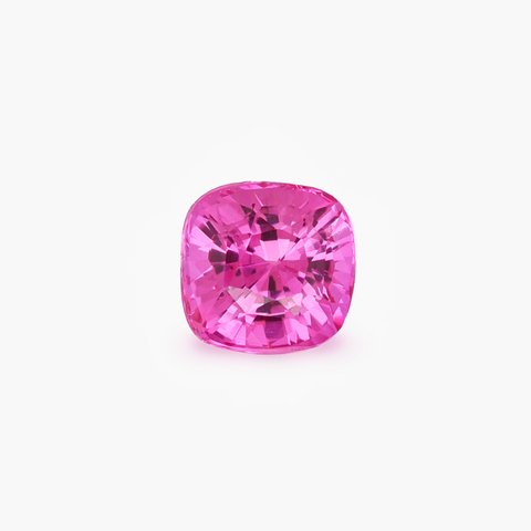 Сапфир, 1,06 ct · Розовый · Подушка
