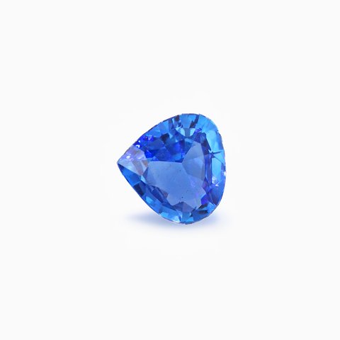 Cornflower Blue Sapphire, 1.29 ct · Pear
