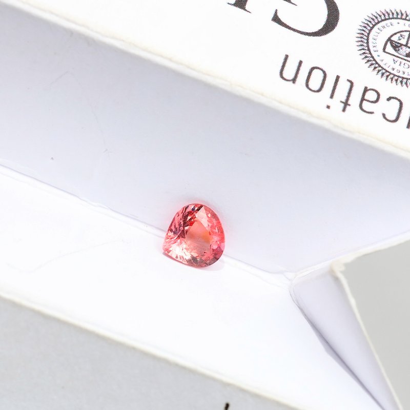 Padparadscha Sapphire - View 2