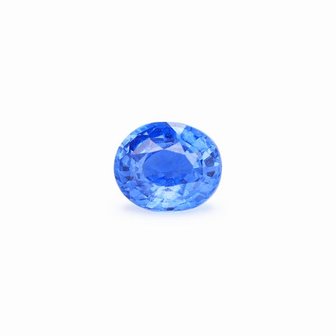 Сапфир, 1,1 ct · Синий · Овал