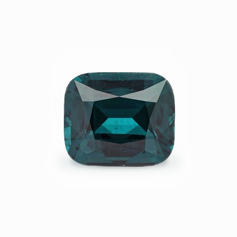 سبينل, 3.11 ct · أخضر · وسادة