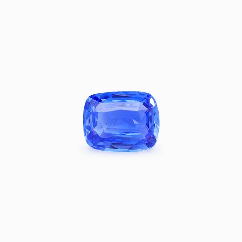 Сапфир, 1,02 ct · Васильковый синий · Подушка