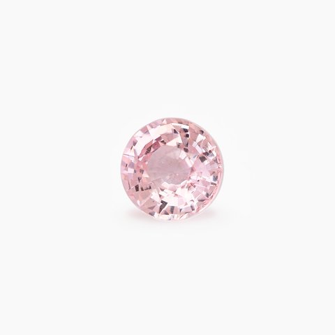 Сапфир, 1,22 ct · Peach · Круглый