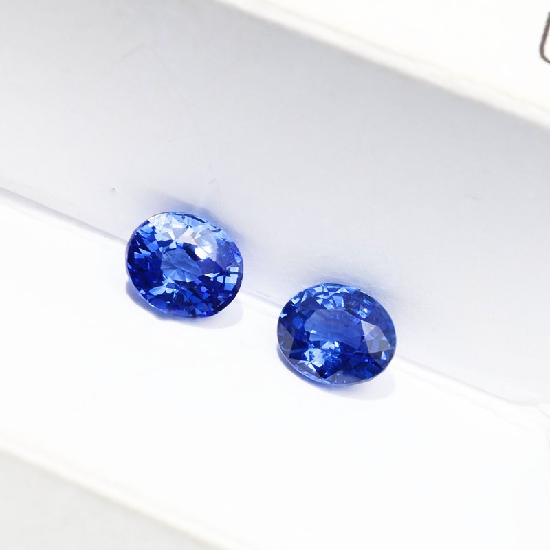 Blue Sapphire Pair - View 2