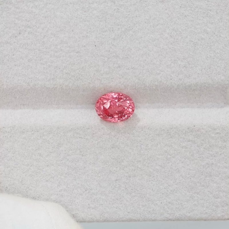 Mahenge Pinkish Orange Spinel - View 2