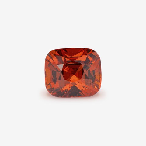 Spessartite Garnet, 8.03 ct · Cushion