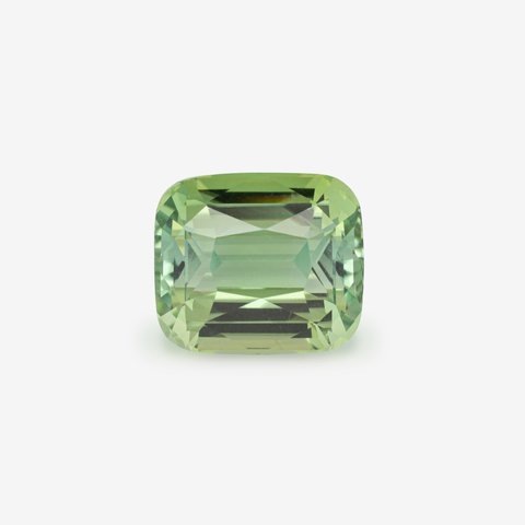 Green Tourmaline, 7.18 ct · Cushion