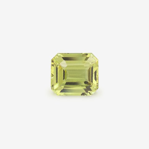 Хризоберилл, 3,58 ct · Зеленый · Изумруд (восьмиугольник)