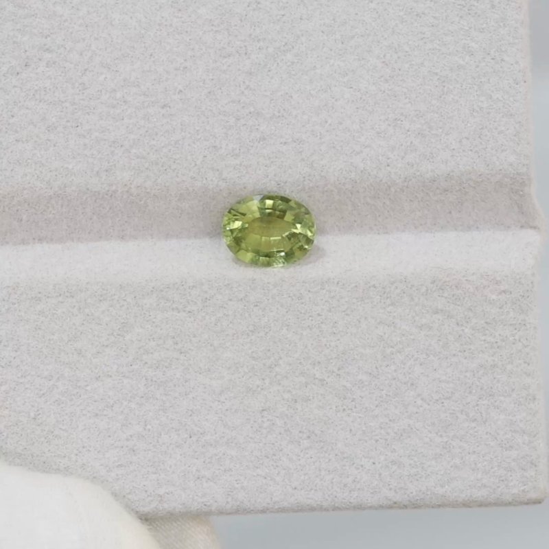 Green Chrysoberyl - View 2