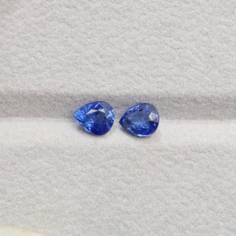 Blue Sapphire Pair - View 2