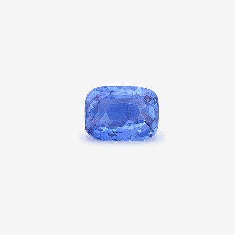 Сапфир, 2,03 ct · Васильковый синий · Подушка