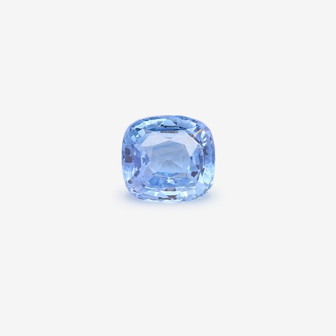 Сапфир, 1,65 ct · Синий · Подушка