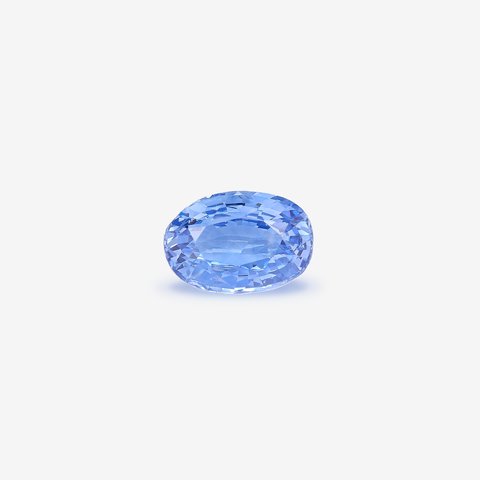 ياقوت أزرق, 1.26 ct · أزرق · بيضاوي