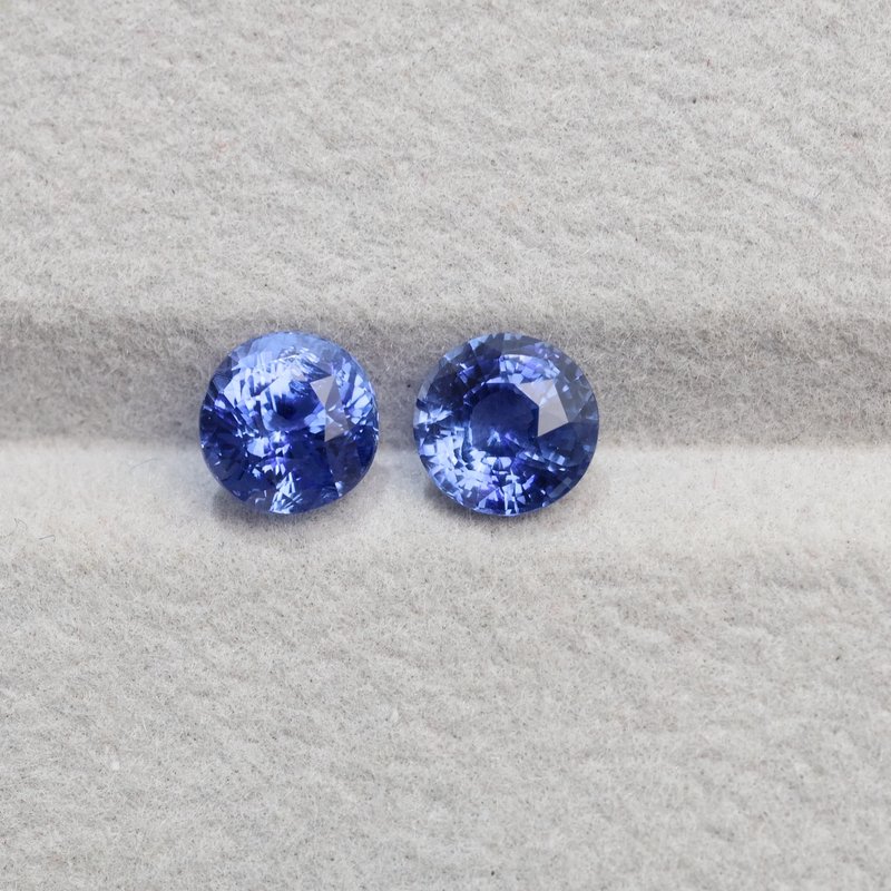 Blue Sapphire Pair - View 2