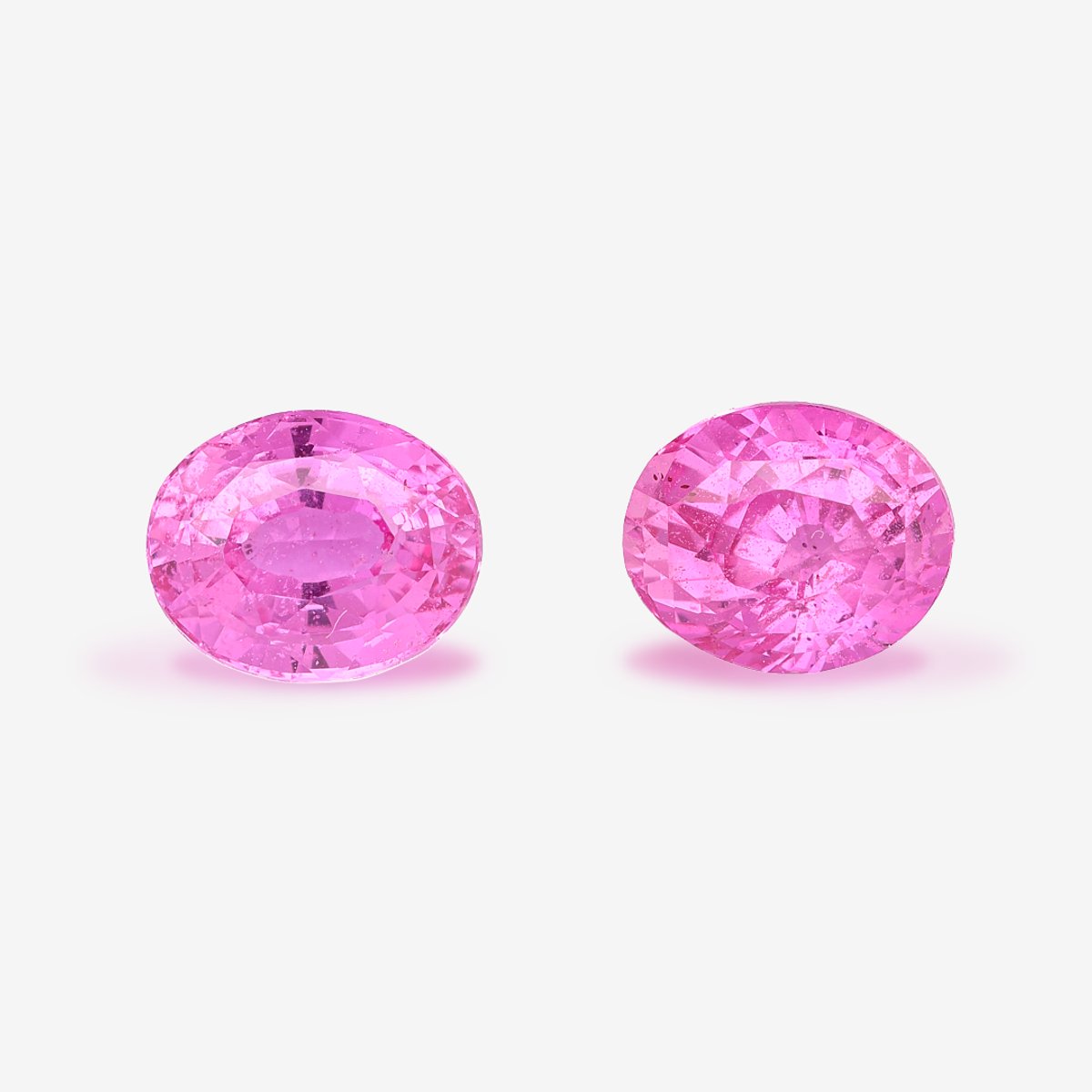 Vivid Pink Sapphire Pair