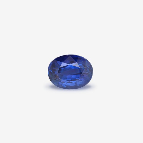 ياقوت أزرق, 2.04 ct · بنفسجي · بيضاوي