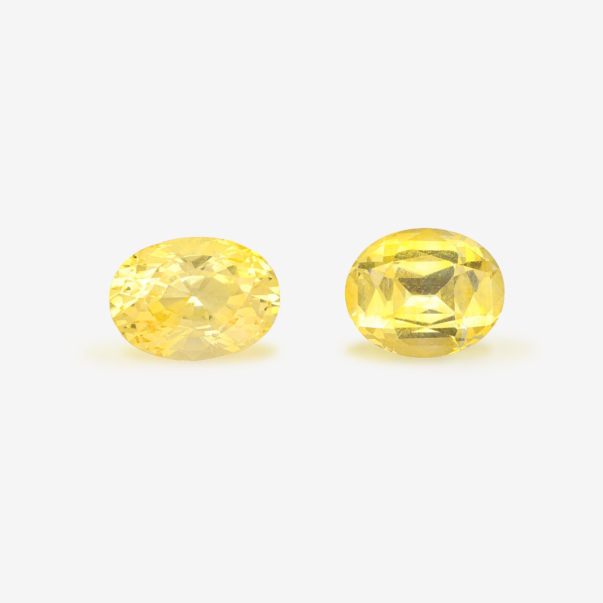 Yellow Sapphire Pair