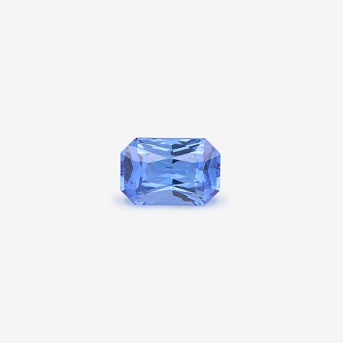 Blue Sapphire, 1.13 ct · Radiant