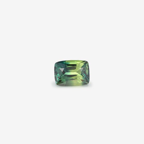 Bi-Color Sapphire, 1.19 ct · Cushion