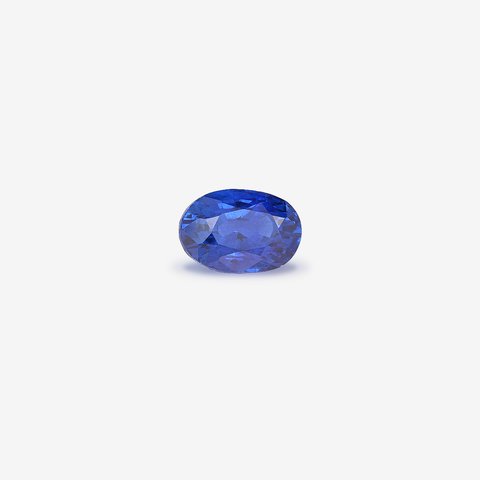Сапфир, 1,24 ct · Королевский синий · Овал