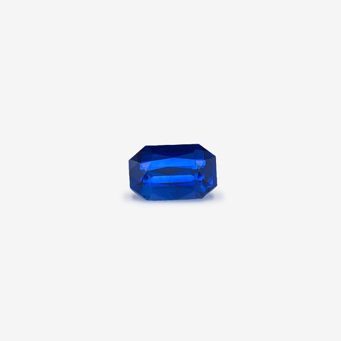 Royal Blue Sapphire, 1.12 ct · Octagonal Mixed Cut