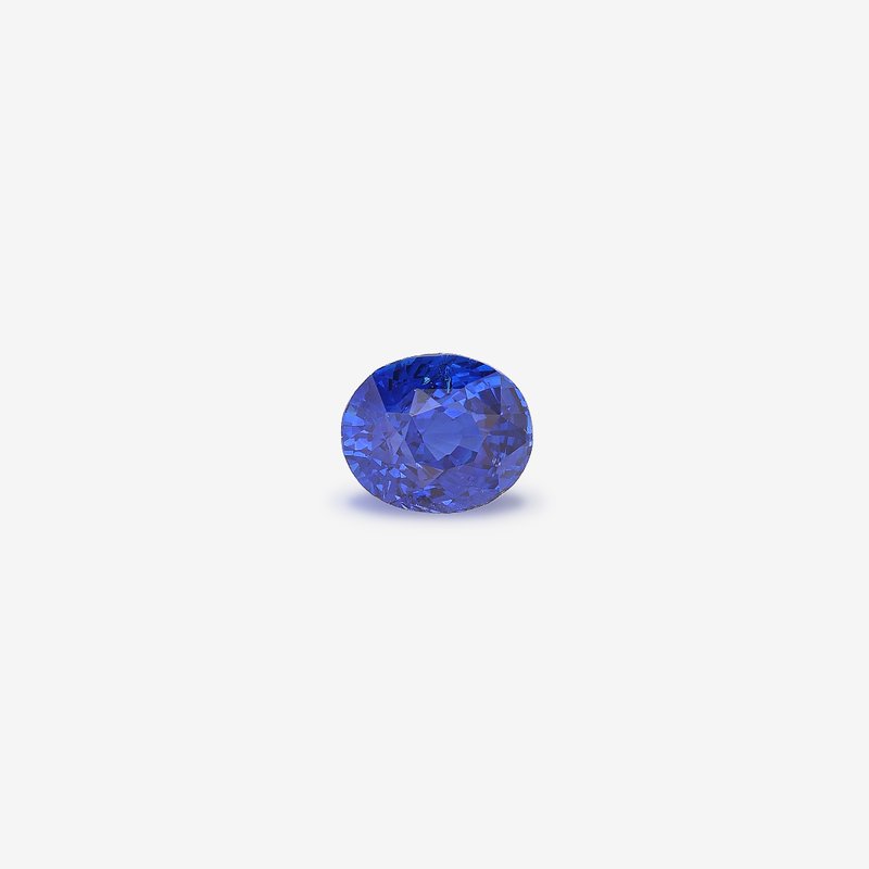 Vivid Royal Blue Sapphire - View 1