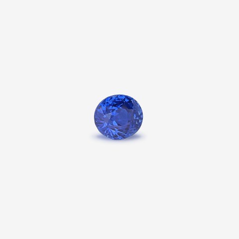 ياقوت أزرق, 1.05 ct · أزرق ملكي · بيضاوي