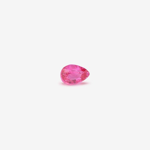Сапфир, 0,4 ct · Розовый · Груша