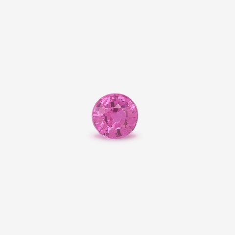 Saphir rose, 0,97 ct · Rond