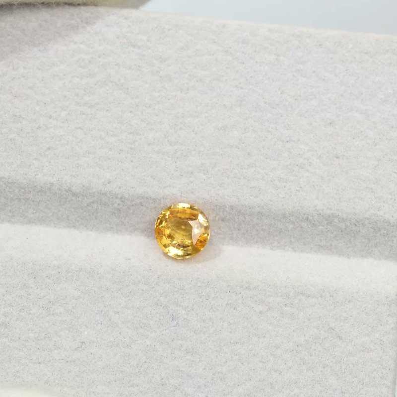 Orange Sapphire - View 2