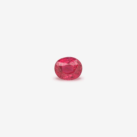 Рубин, 0,98 ct · Красный · Овал