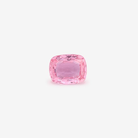蓝宝石, 1.66 ct · 粉色 · 垫形
