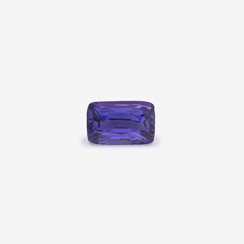 Purple Sapphire, 1.55 ct · Cushion