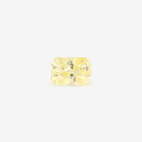 Сапфир, 2,13 ct · Желтый · Радиант