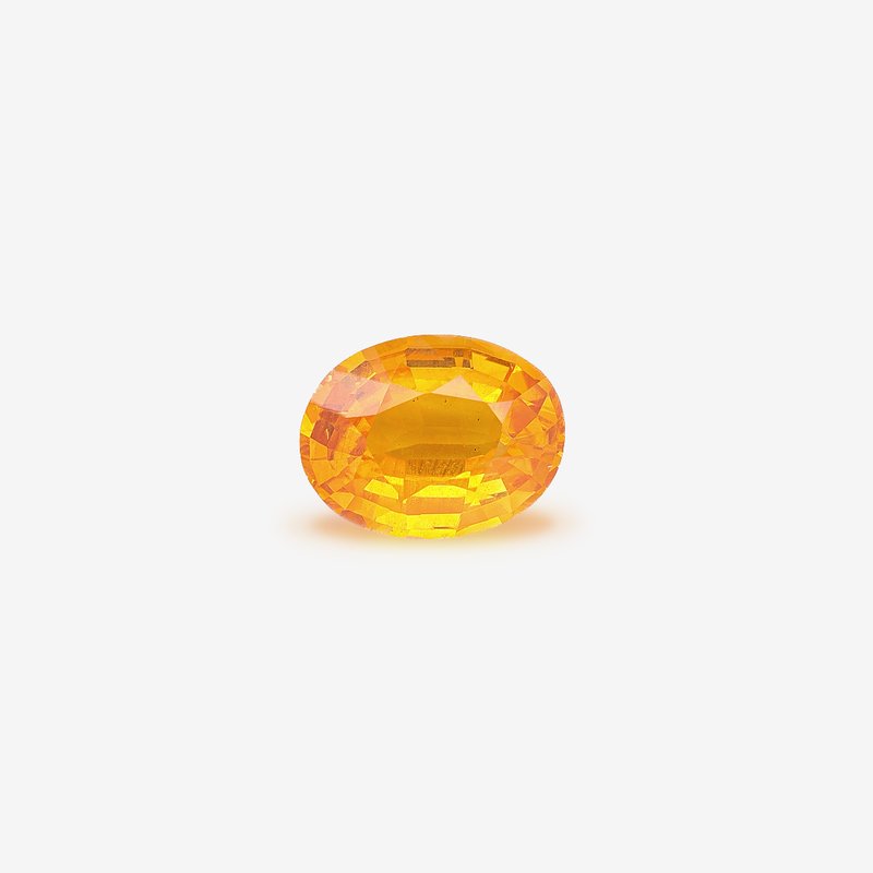Orange Sapphire - View 1